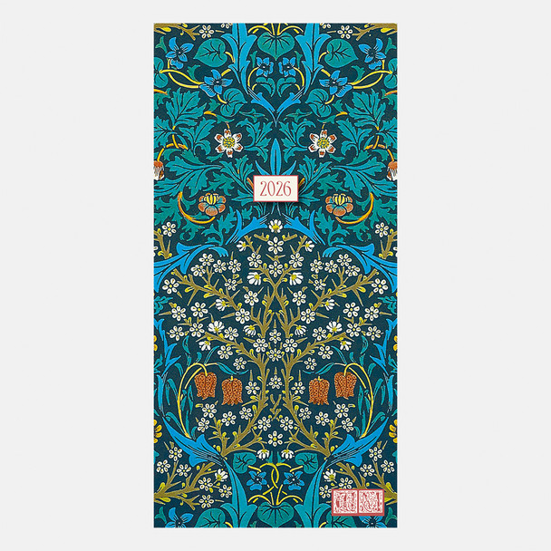 2026 POCKET DIARY – WILLIAM MORRIS BLACKTHORN