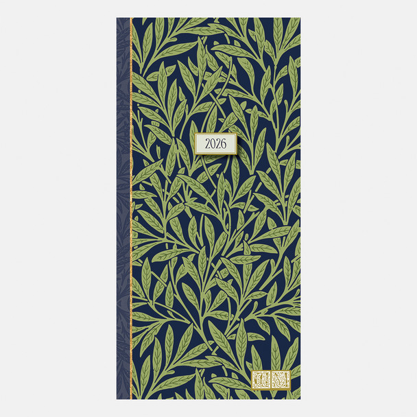2026 POCKET DIARY – WILLIAM MORRIS WILLOW BOUGH