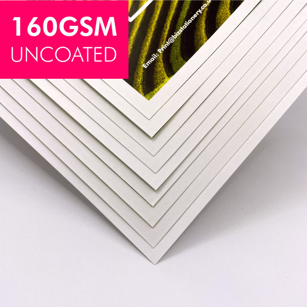 160gsm Uncoated Stock