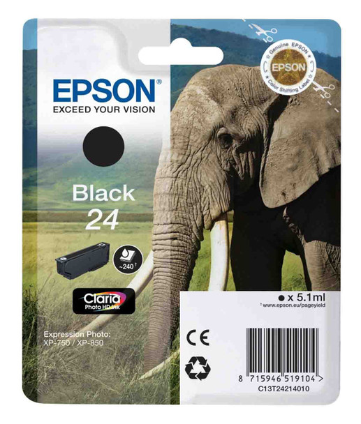 EPSON 24 (ELEPHANT) BLACK