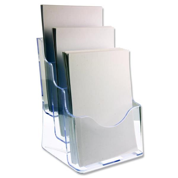 A4 Literature Holder - Three Tier