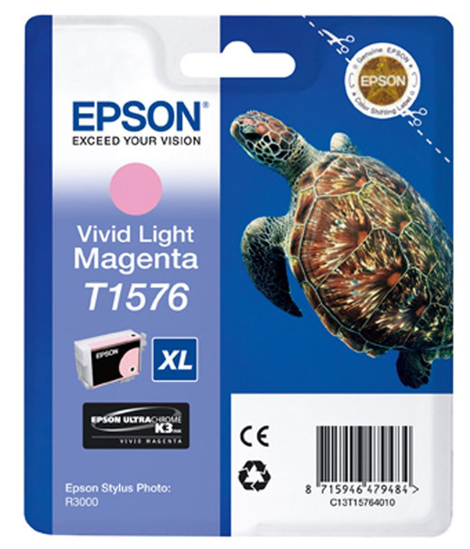 EPSON T1576 (TURTLE) LGHT MAGENTA