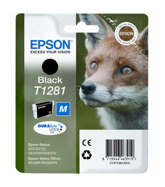 EPSON T1281 (FOX) BLACK