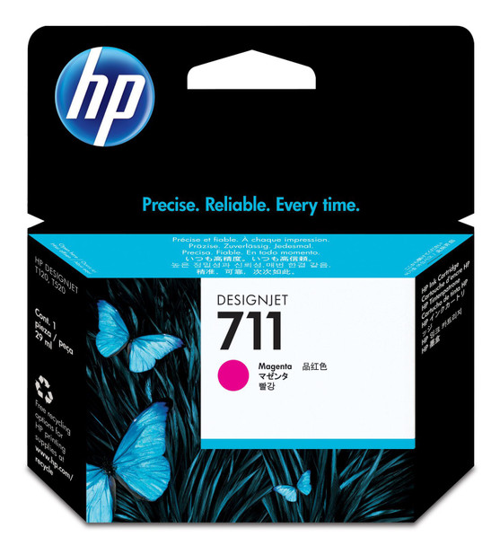 HP NO 711 MAGENTA INK CATRIDGE