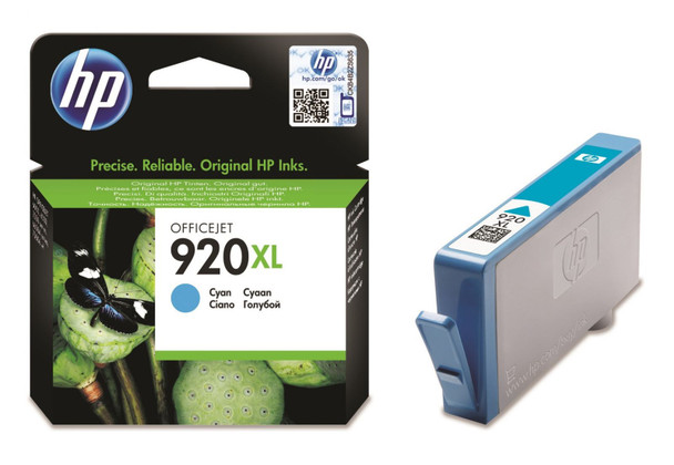 HP 920XL CYAN INK CARTRIDGE