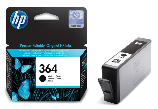 HP NO.364 BLACK INK CARTRIDGE