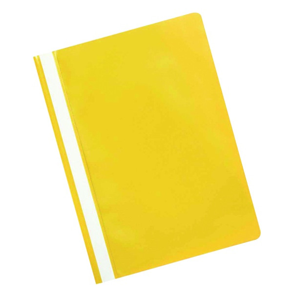 Q-Connect Project Folder A4 Yellow (Pack of 25)
