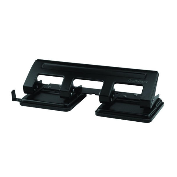 Q CONNECT 4HOLE PUNCH BLACK