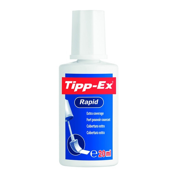 TIPP-EX RAPID CORRECTION FLUID 20ML - SINGLE BLISTER