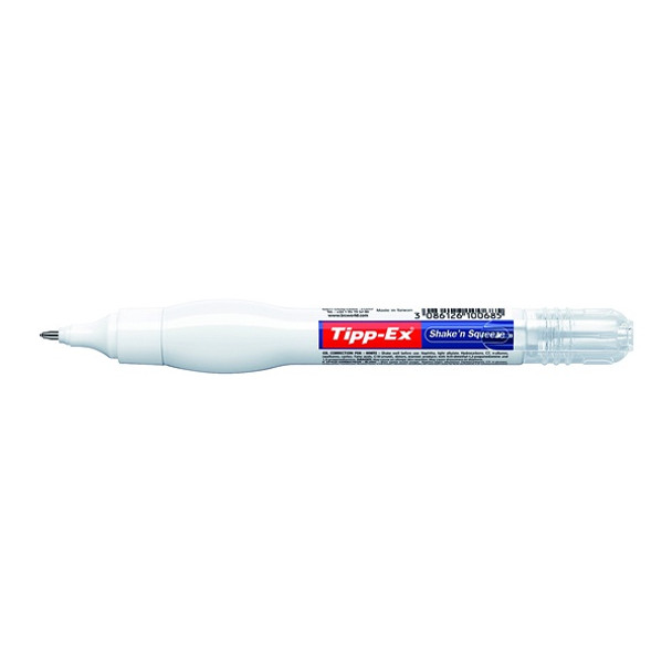 TIPP-EX SHAKE N SQUEEZE CORRECTION PEN 8ML - SINGLE BLISTER