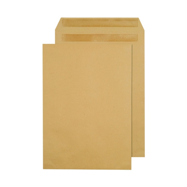 Q-CONNECT C4 ENVELOPES POCKET SELF SEAL 90GSM MANILLA (PACK OF 250)