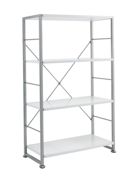 CABRINI WHITE BOOKCASE