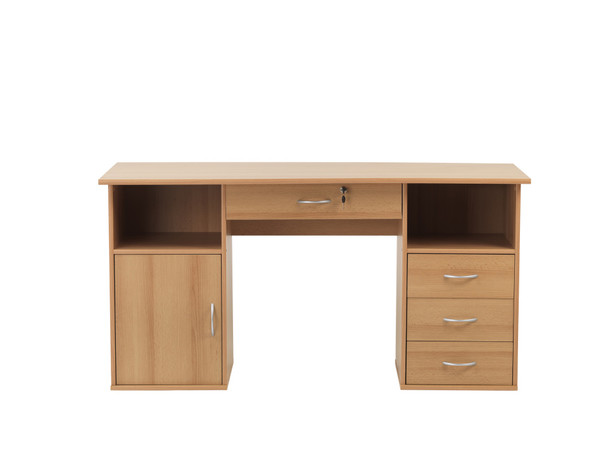 DALLAS BEECH EFFECT DESK