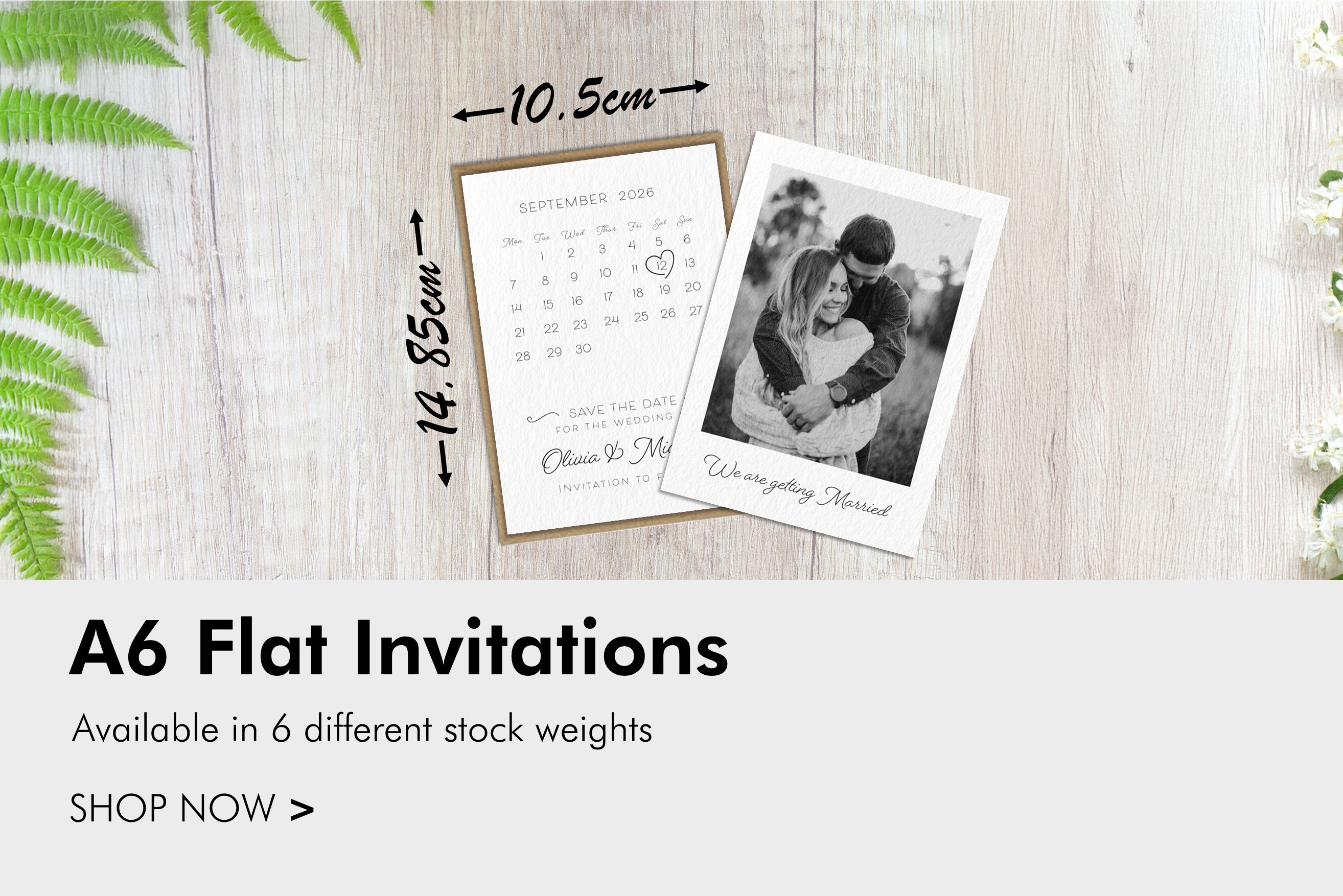 A6 Invitations