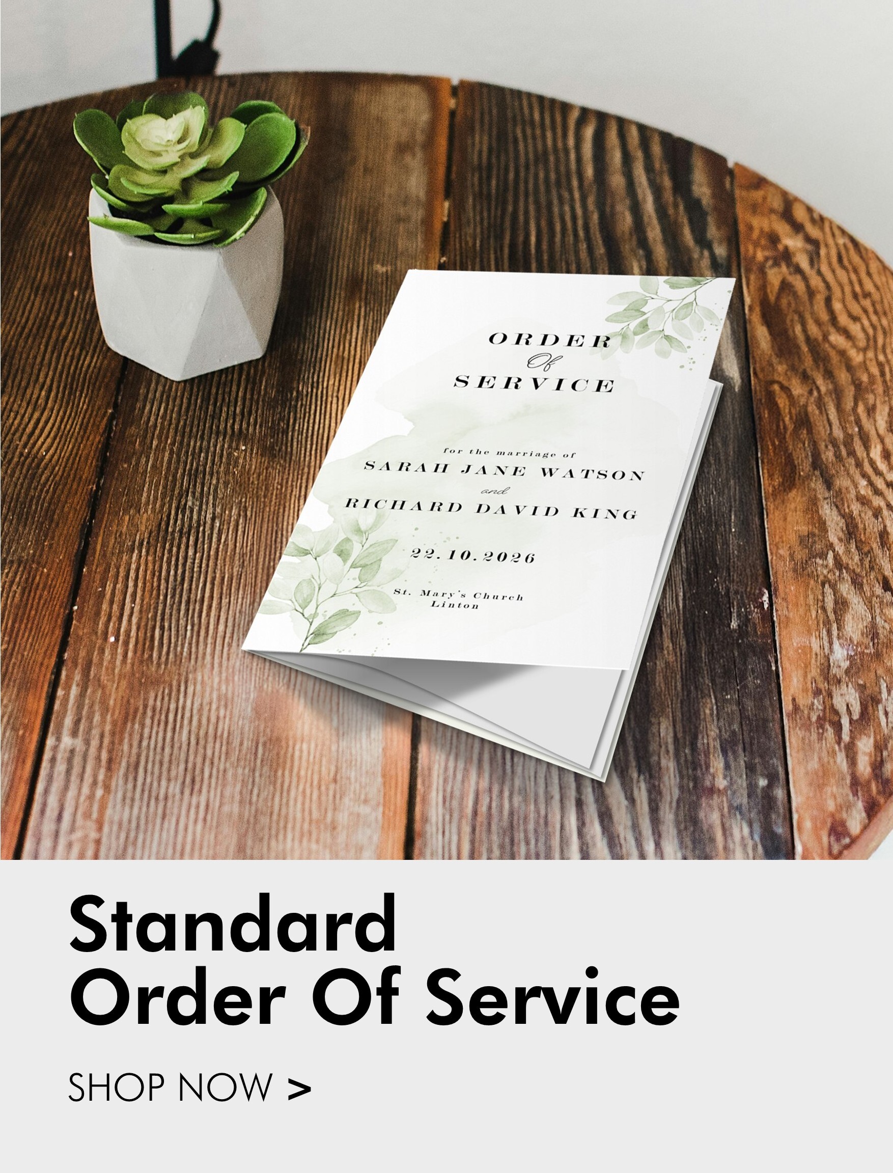 Standard Order of Service