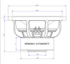 Stereo Integrity SQL Series 2 12" inch DVC D4 Ohm Carbon Fiber Dust Cap (SQL Series) Subwoofer 1000 Watts RMS