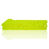 Amped Up Car Audio Keychain Neon Green Transparent