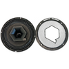 Soundqubed BGS-CX64SL 6.5" inch 4 Ohm (BGS Series) Coaxial Slim Loudspeaker with 1" Compression Driver Car Speaker 150 Watts RMS (Single)