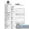 Galeforce Audio F1 6.5" Speakers Spec Sheet