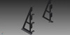 Jims Machineworx 2 Amplifier Rack (Dual)
