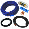 GP Car Audio 1/0 AWG Gauge Merica NO BS OFHC Power/Ground Cable Amplifier Wiring Kit