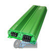 Down4Sound JP34 AB Green Amplifier | 590 Watts RMS 4CH Power Input Side Angle View