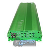Down4Sound JP34 AB Green Amplifier | 590 Watts RMS 4CH RCA Side View