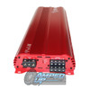 Down4Sound JP34 AB Red Amplifier | 590 Watts RMS 4CH Power Input Side View