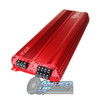 Down4Sound JP34 AB Red Amplifier | 590 Watts RMS 4CH Front Angle View