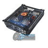 Down4Sound JP84 Gloss Black Amplifier | 400 Watts RMS 4CH Back View