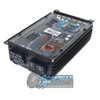 Down4Sound MM504 (Mini Maxx) Black Amplifier | 300 Watts RMS 4CH Back View
