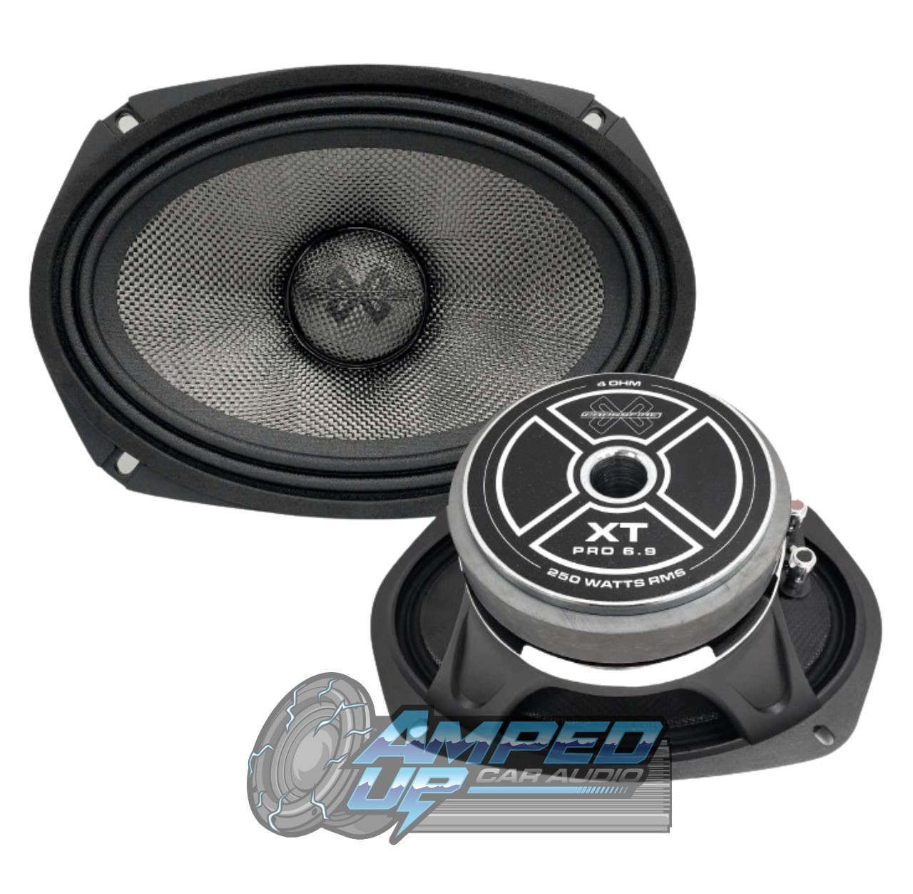 Midrange Speaker Crossfire Speakers 450 Watt 4-Ohm Dual Voice Coil