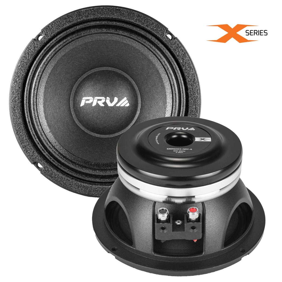 PRV Audio 6MR600X-NDY-4 inch Ohm (X Series) Neodymium
