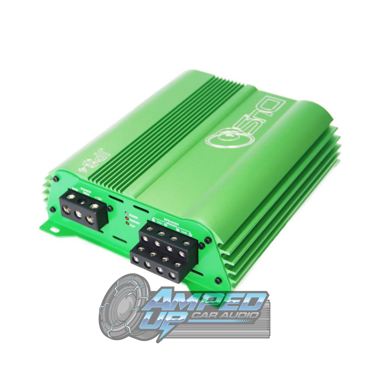 Down4Sound JP84 Green Amplifier | 400 Watts RMS 4CH
