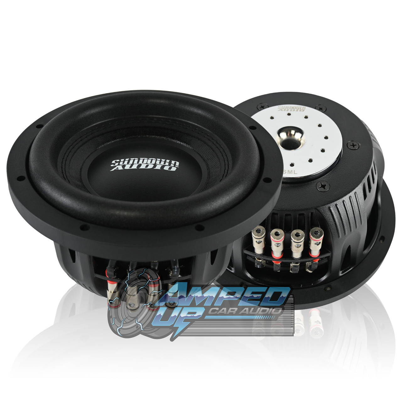 Adesivo Decalcomania Subwoofer Sundown Audio 6 Pollici - Bianco, Per Auto, Camion, Stereo - Stickershack