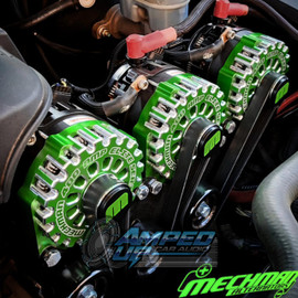 Mechman Triple Alternator Bracket for a 1999 - 2013 GM Full Size Truck 4.8L, 5.3L, 6.0L, and 6.2L
