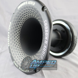 Sundown Audio SHFTL 2" Throat Super Horn With Ferrite Magnet 4 Ohm (Single)