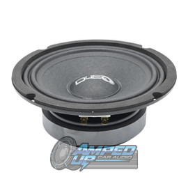 DOWN4SOUND D4S-SF654, a 6.5-inch shallow mount midrange top view