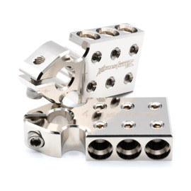 ILL Customz 6 Spot 1/0 AWG SAE Input Style Battery Terminals (Pair)