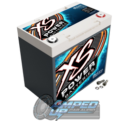 XS Power D5100R 12V AGM Battery Angled Front View