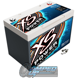 XS Power D2700 12V AGM Battery Angled Front Battery