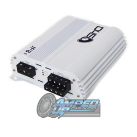 Down4Sound JP84 Gloss White Amplifier | 400 Watts RMS 4CH Front View