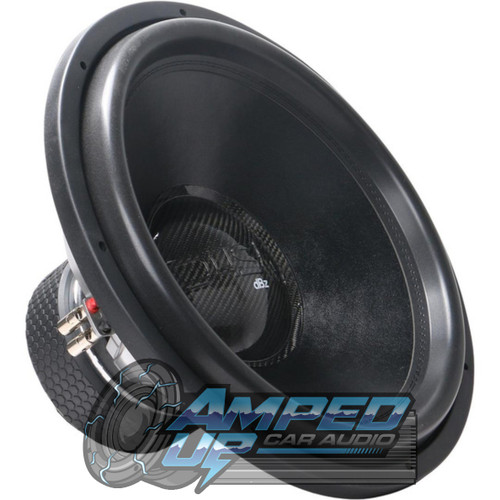 Down4Sound DBZ 18" D2 Ohm Subwoofer Angled Front View