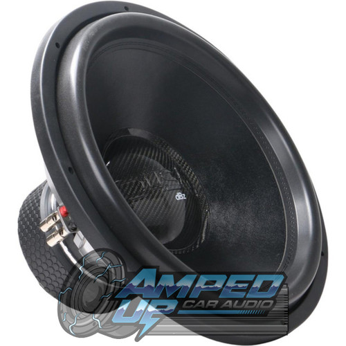 Down4Sound DBZ 18" D4 Ohm Subwoofer Angled Front View