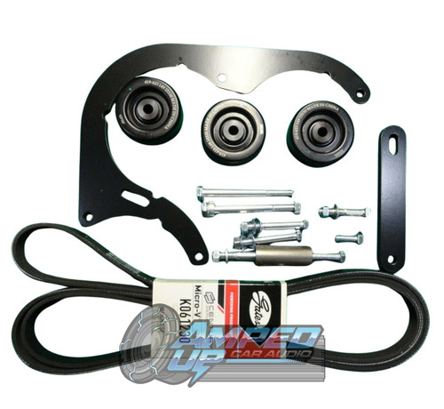Blueghost Triple Alternator Bracket for a 1996 - 2000 GM Full Size Truck 5.7L (For AD244 case style alts only)