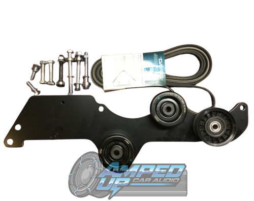 Blueghost Triple Alternator Bracket for a Chevy Envoy / Trailblazer 4.2L In-Line 6Cyl