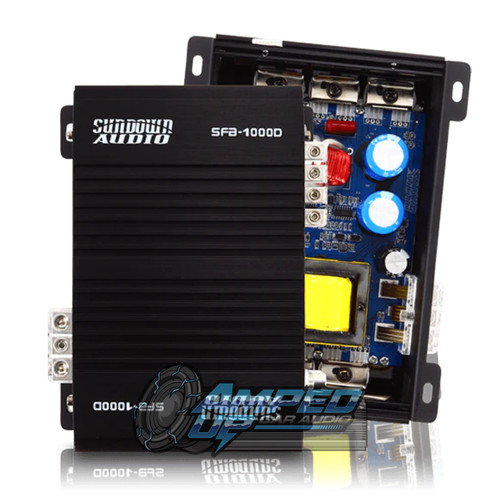 Sundown Audio SFB-1000D Amplifier Overall View
