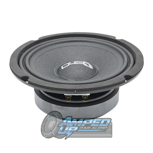 DOWN4SOUND D4S-SF658, a 6.5-inch shallow mount midrange top view