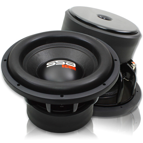 SSA ICON 12" inch DVC D4 Ohm (ICON Series) Subwoofer 1250 Watts RMS