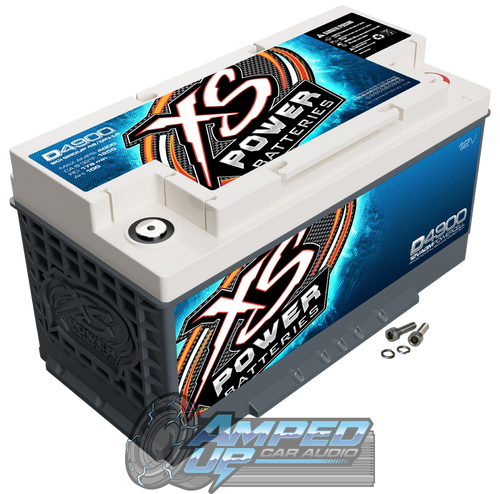 XS Power D4900 12V AGM Battery Front Angled View